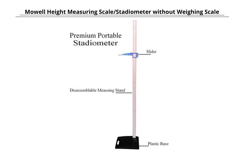 Mowell Height Measuring Scale/Stadiometer without Weighing Scale