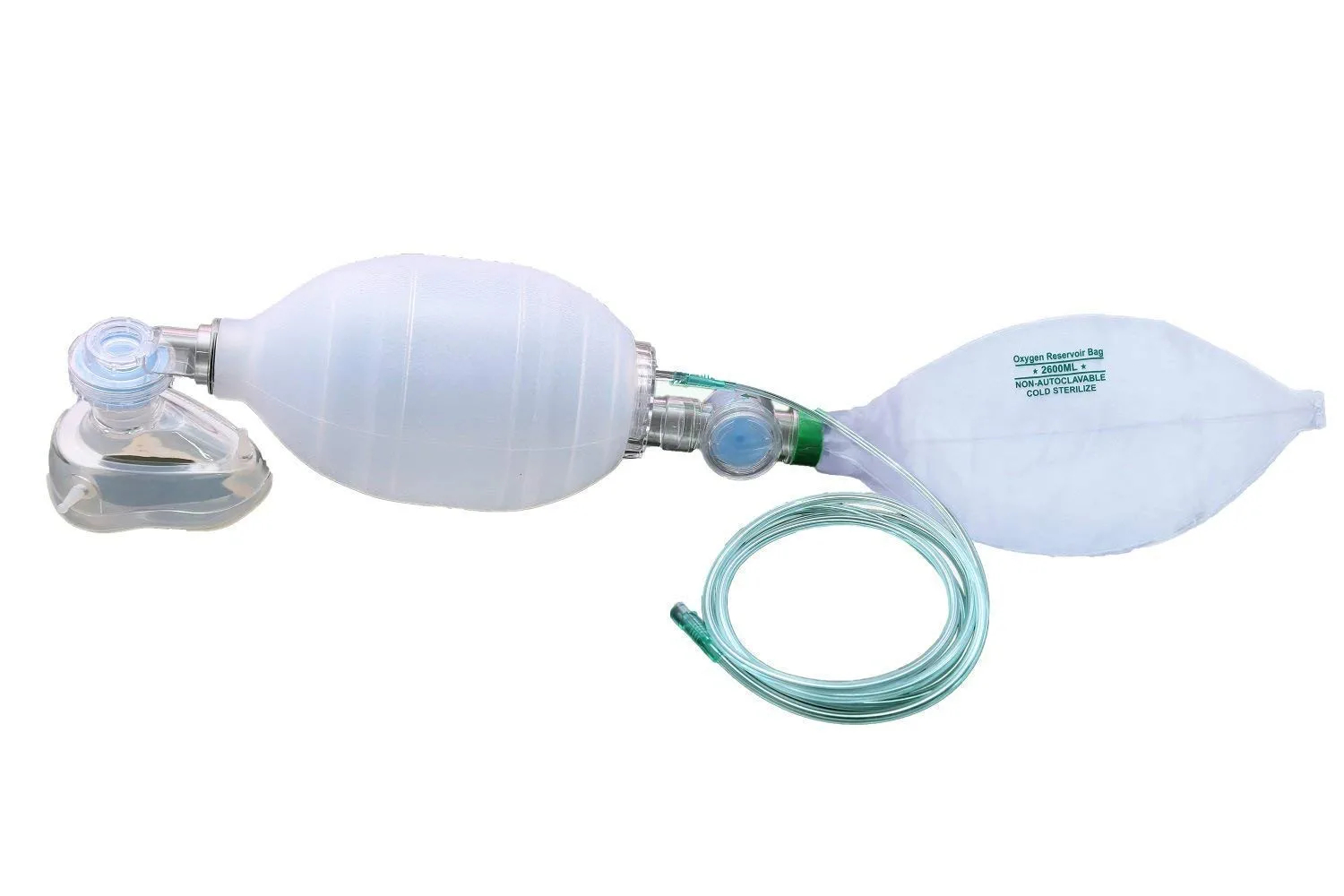 PVC Manual Resuscitator Adult/Pediatric First Aid Resuscitator Bag  Emergency Self-help Rescue Tool Ambu Bags Rescue Tool