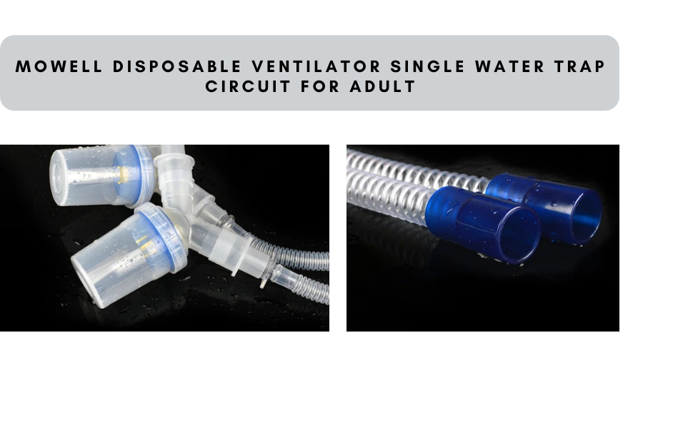 Disposable Ventilator Single Water Trap Circuit For Adult
