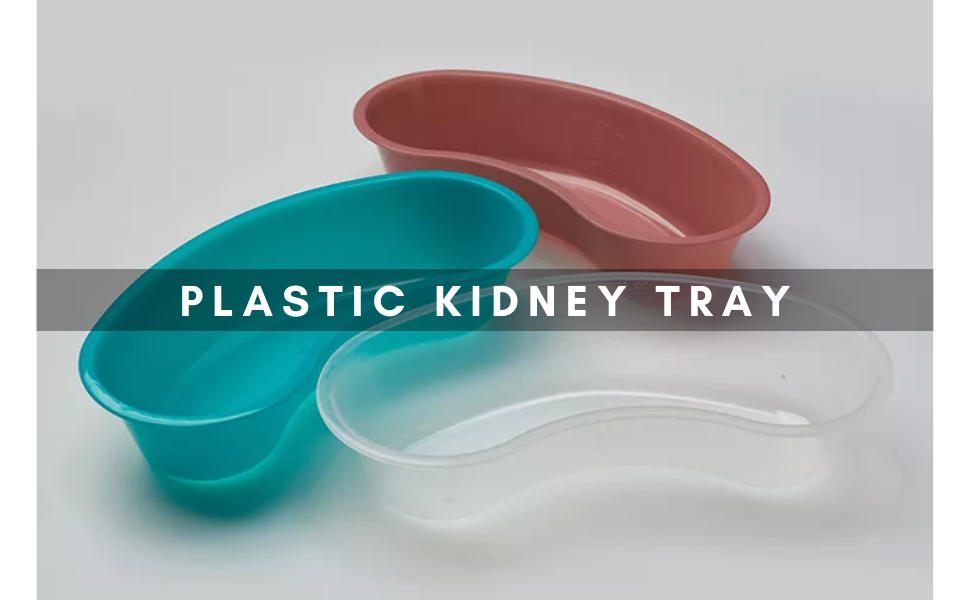 Plastic kidney tray