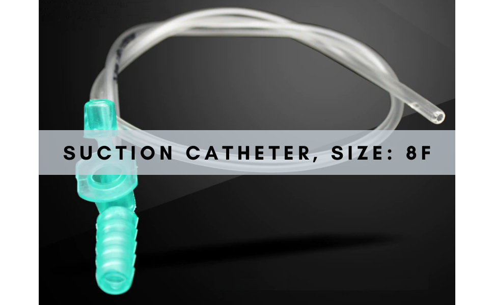 suction catheter, Size: 8F