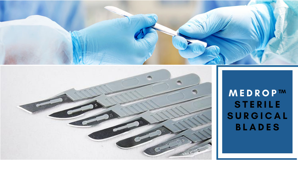 Medrop surgical blades